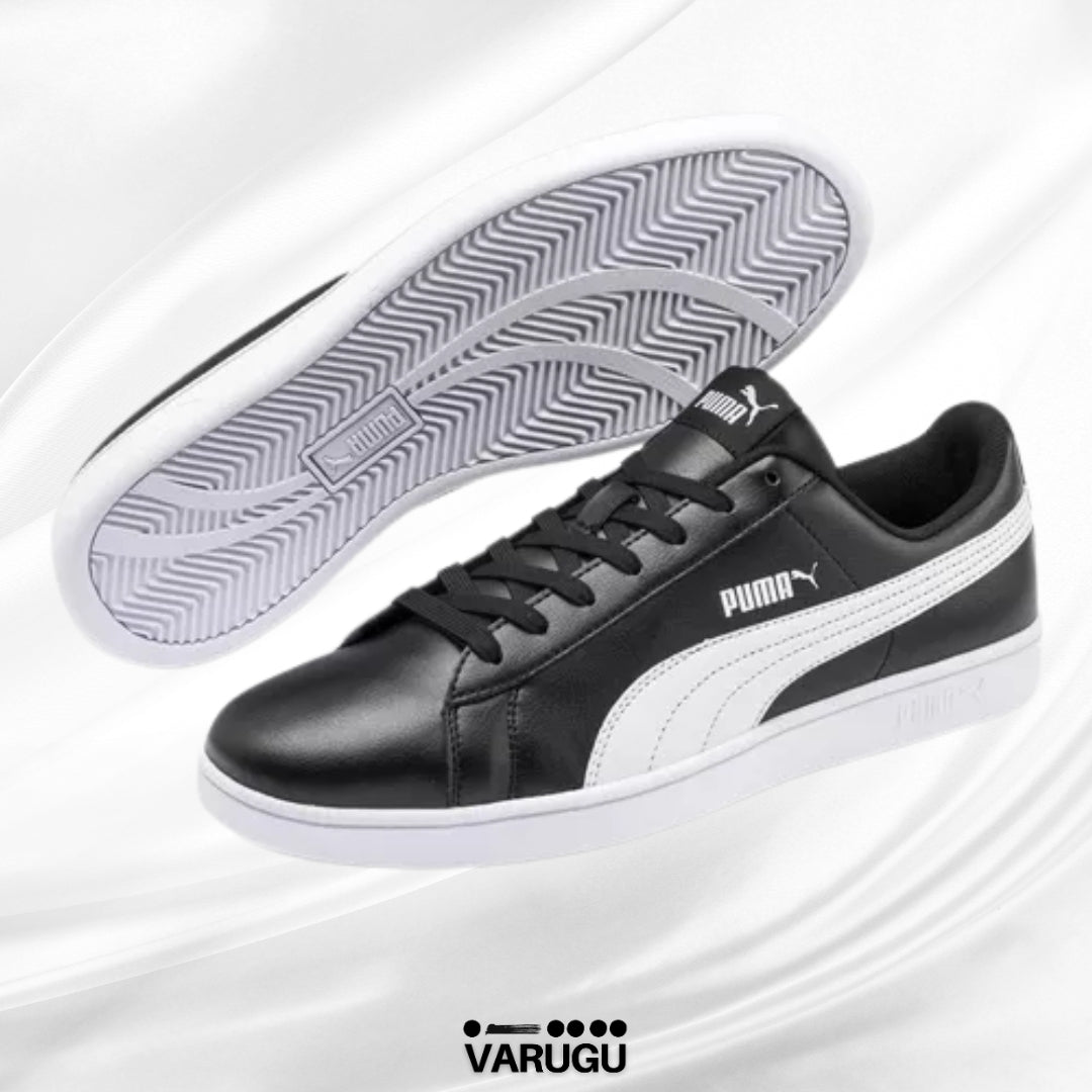 Tenis PUMA color negro ajustable con agujetas para hombre