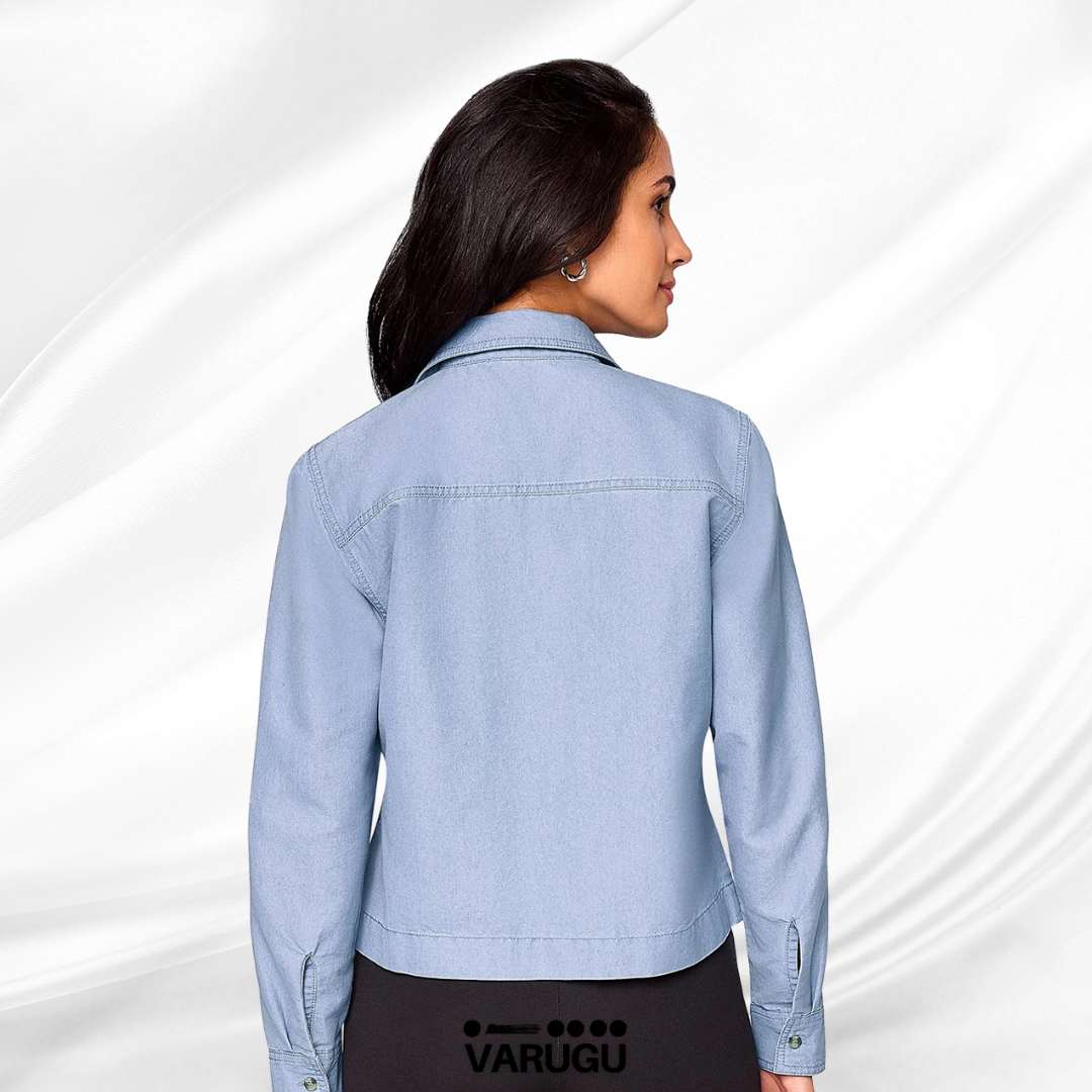 Camisa de mezclilla mujer