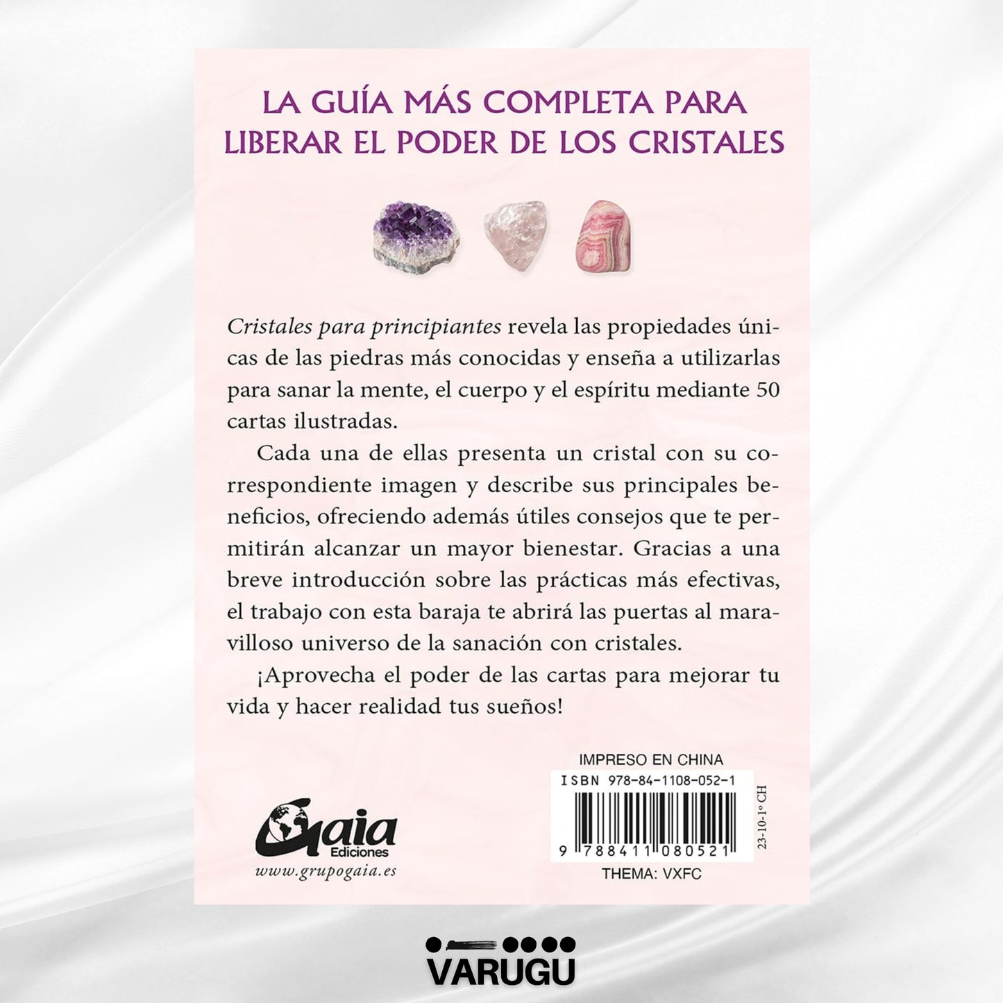 ORÁCULO Cristales para principiantes - 50 Cartas - Judy Hall