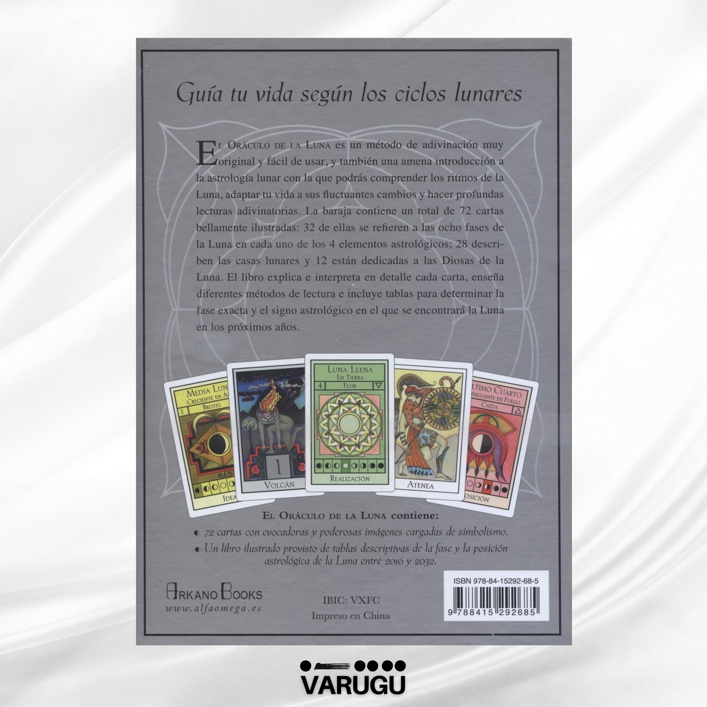 ORÁCULO de la luna - 72 cartas y libro - Caroline S. y John A.