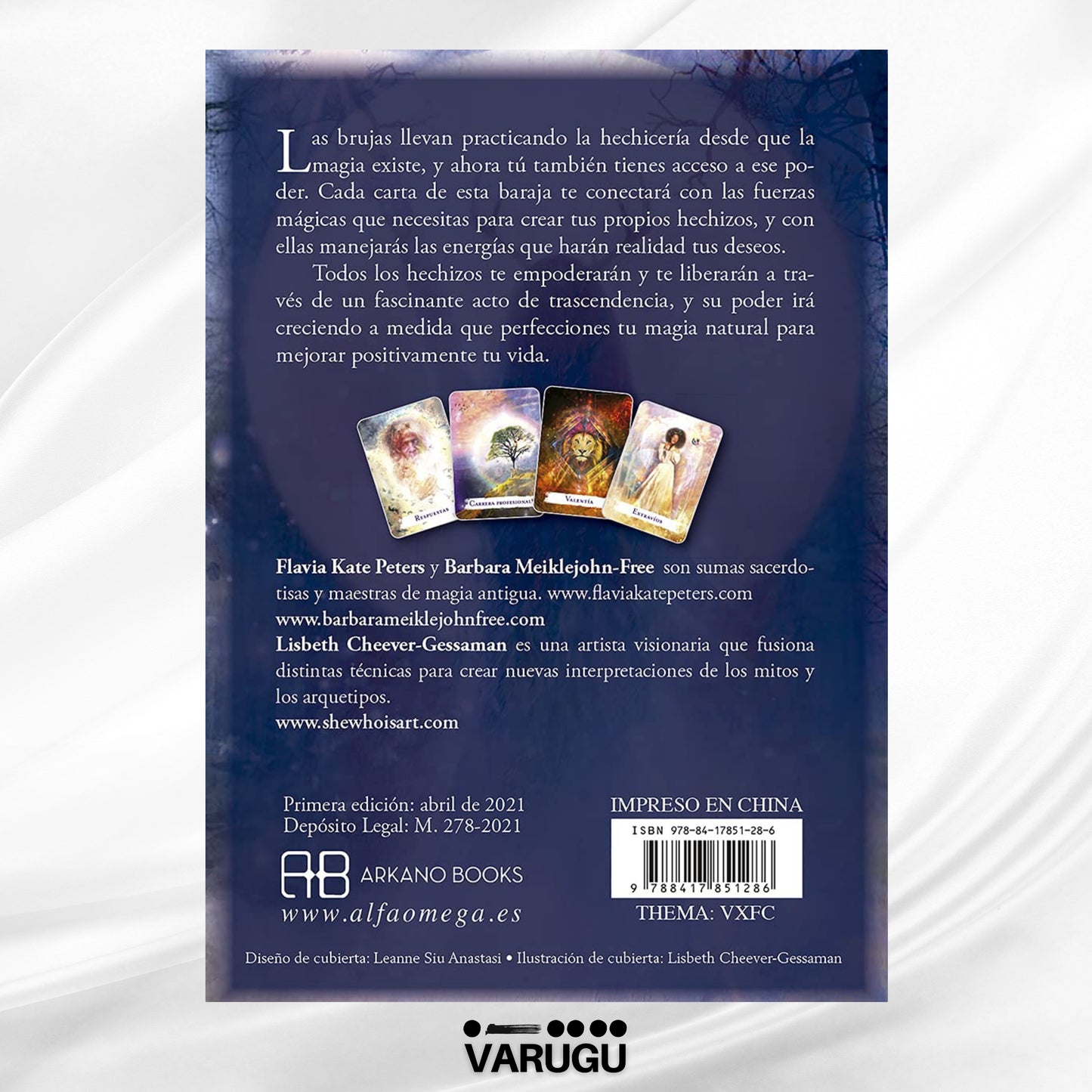 ORÁCULO de los hechizos - 48 Cartas y libro - Flavia K. y Barbara M.