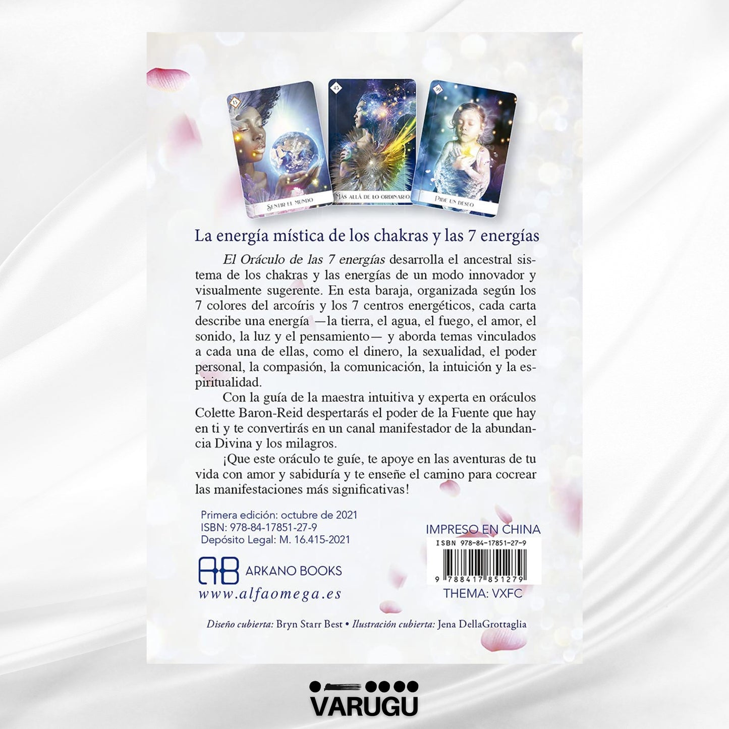 ORÁCULO de las 7 energías - 49 Cartas y libro - Colette Baron Reid