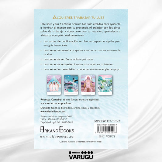 ORÁCULO Trabaja tu luz - 44 Cartas y libro - Rebecca Campbell