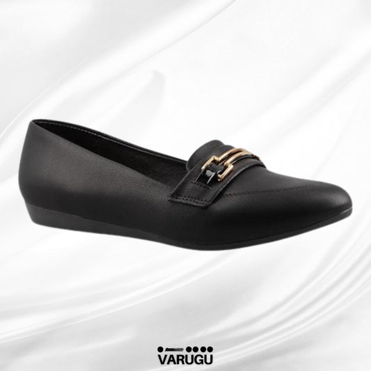 Flats sofisticados color negro para dama