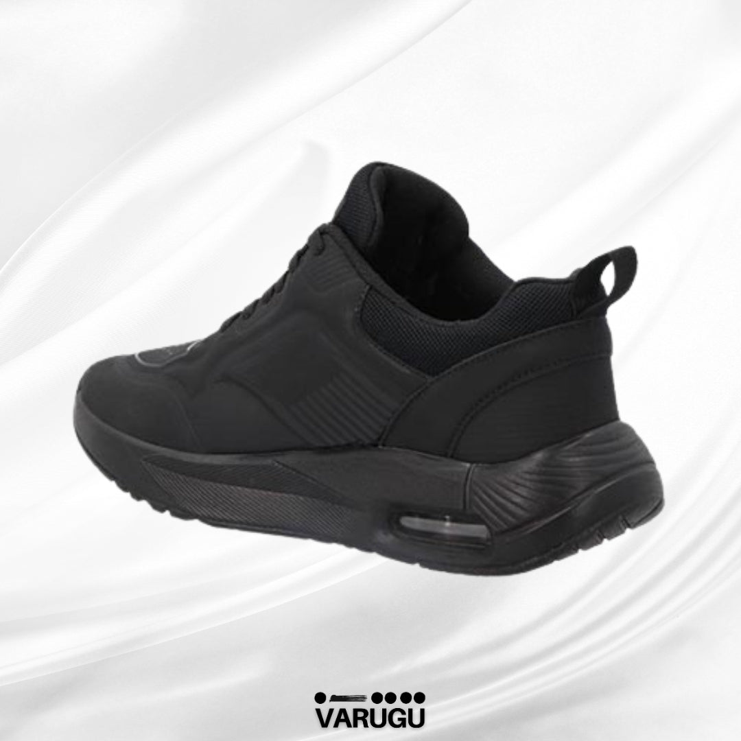 Tenis negros para mujer tipo sport