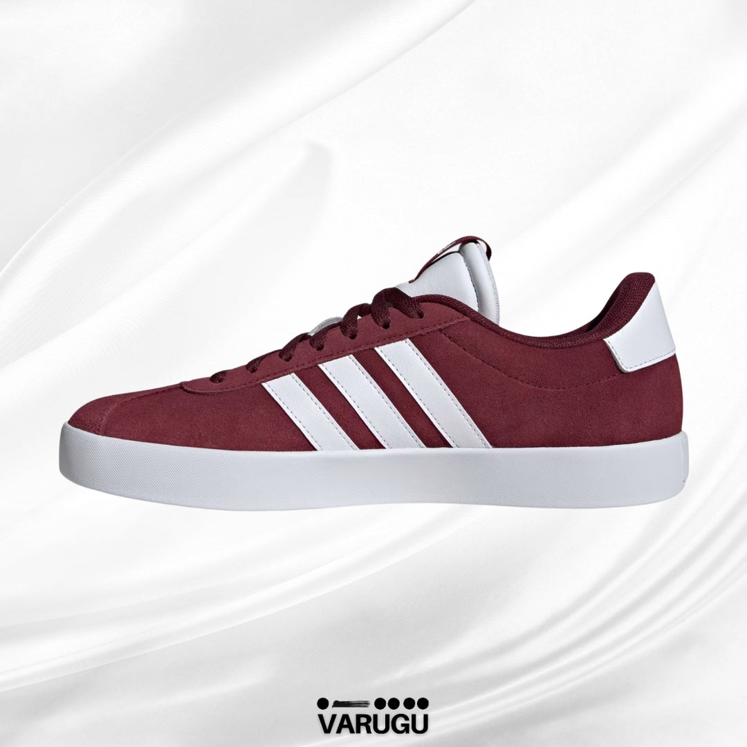 Tenis ADIDAS rojos de gamusa para hombre