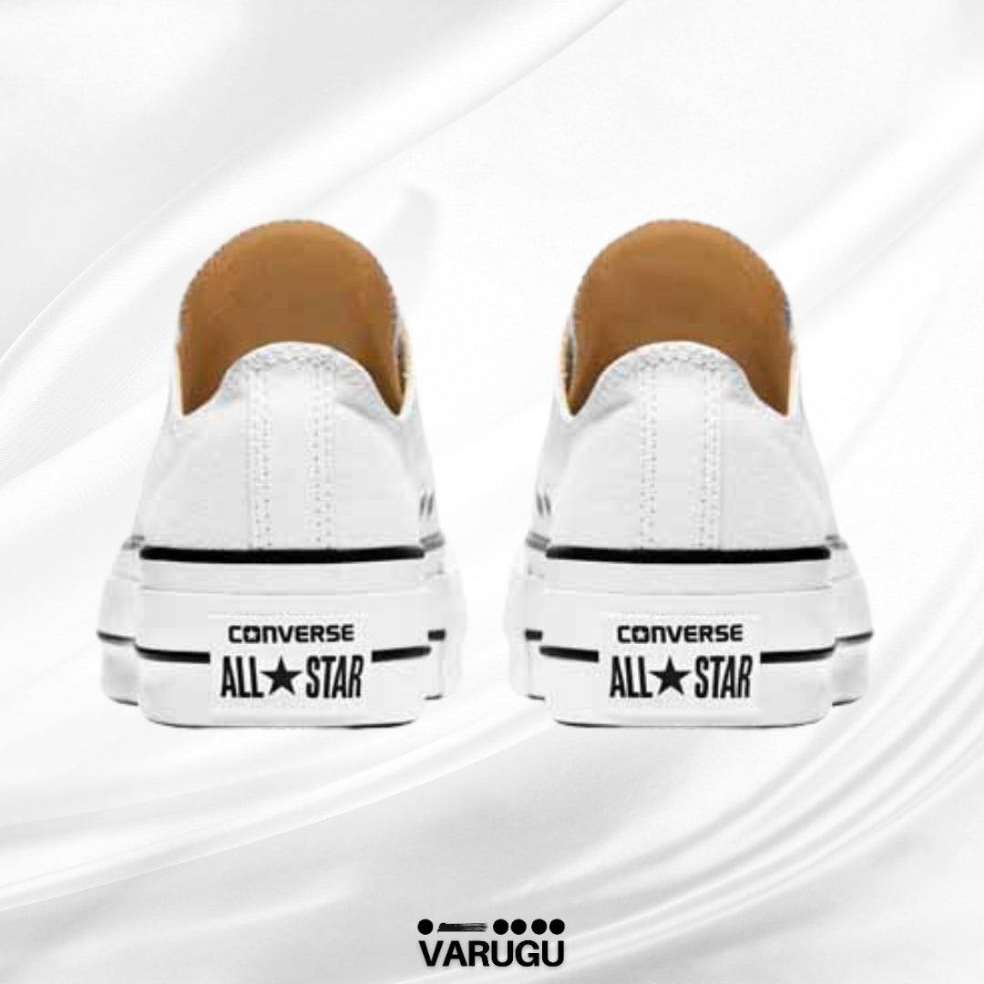Tenis CONVERSE blancos mujer suela gruesa