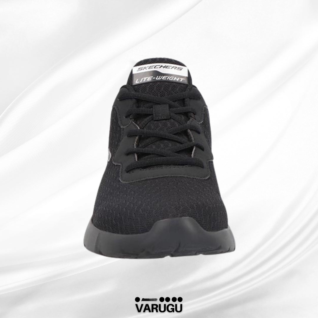 Tenis deportivo acolchados SKECHERS SPORT color negro para caballero