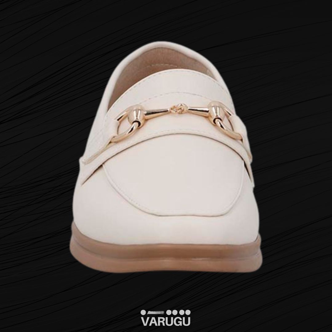 Zapatos latte bajos con plantilla acojinada