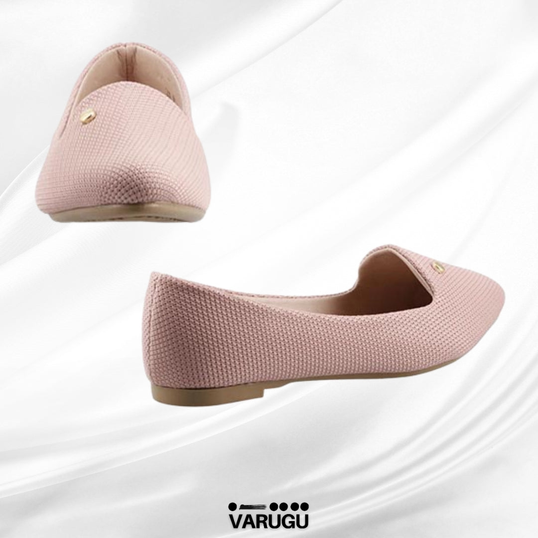 Flats elegantes color rosa rich