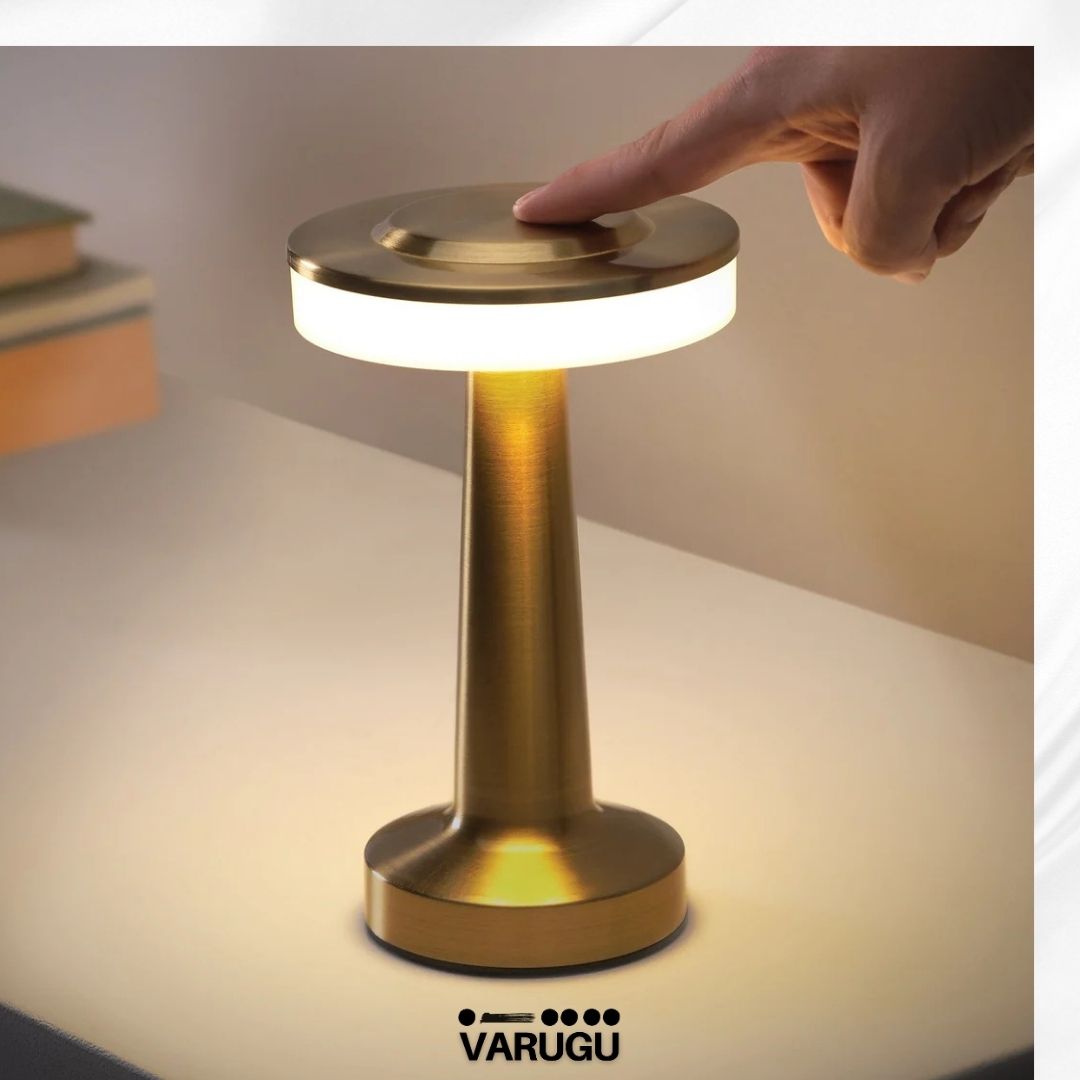 Lámpara touch | 3 tipos de luz