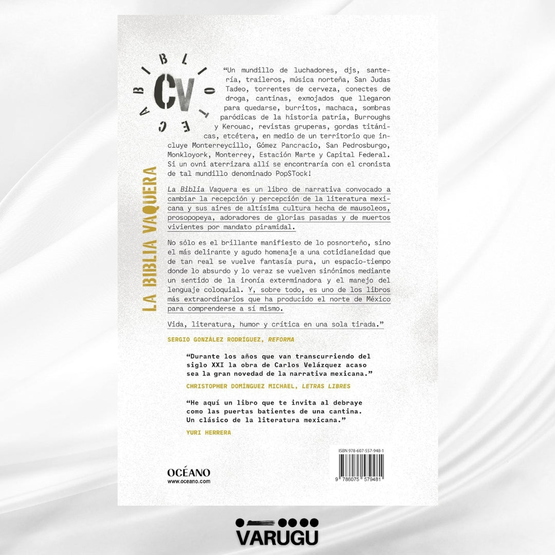Libro - La Biblia Vaquera - Carlos Velázquez