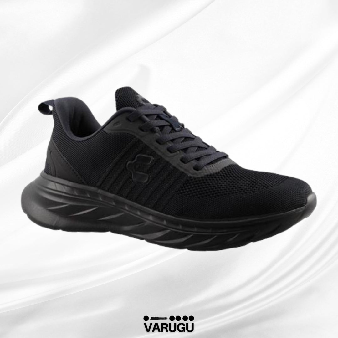 Tenis CHARLY negro con forro textil suave para hombre