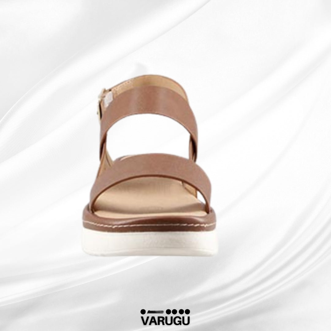 Sandalias color tan con suela ranil