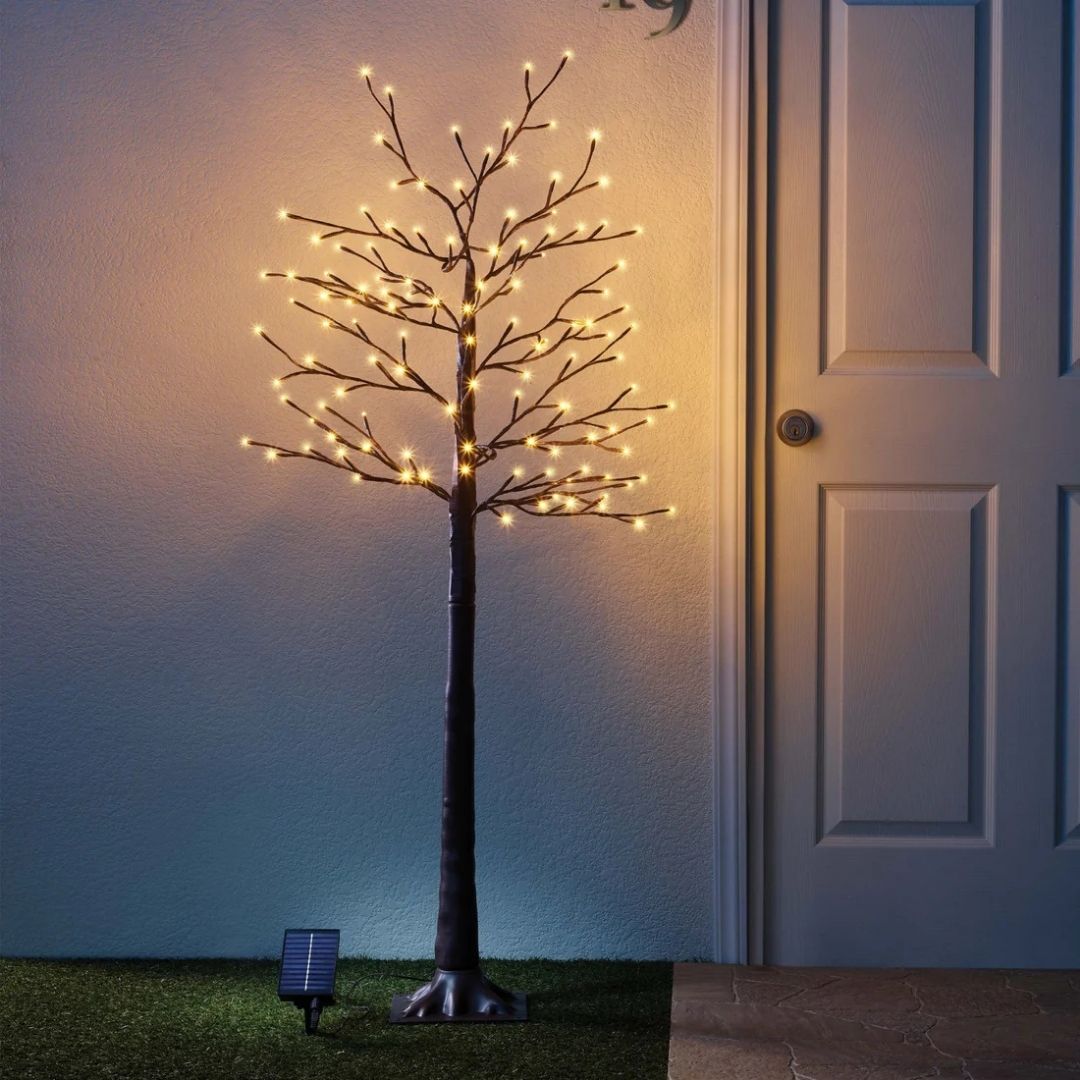 Árbol luminoso con luces led
