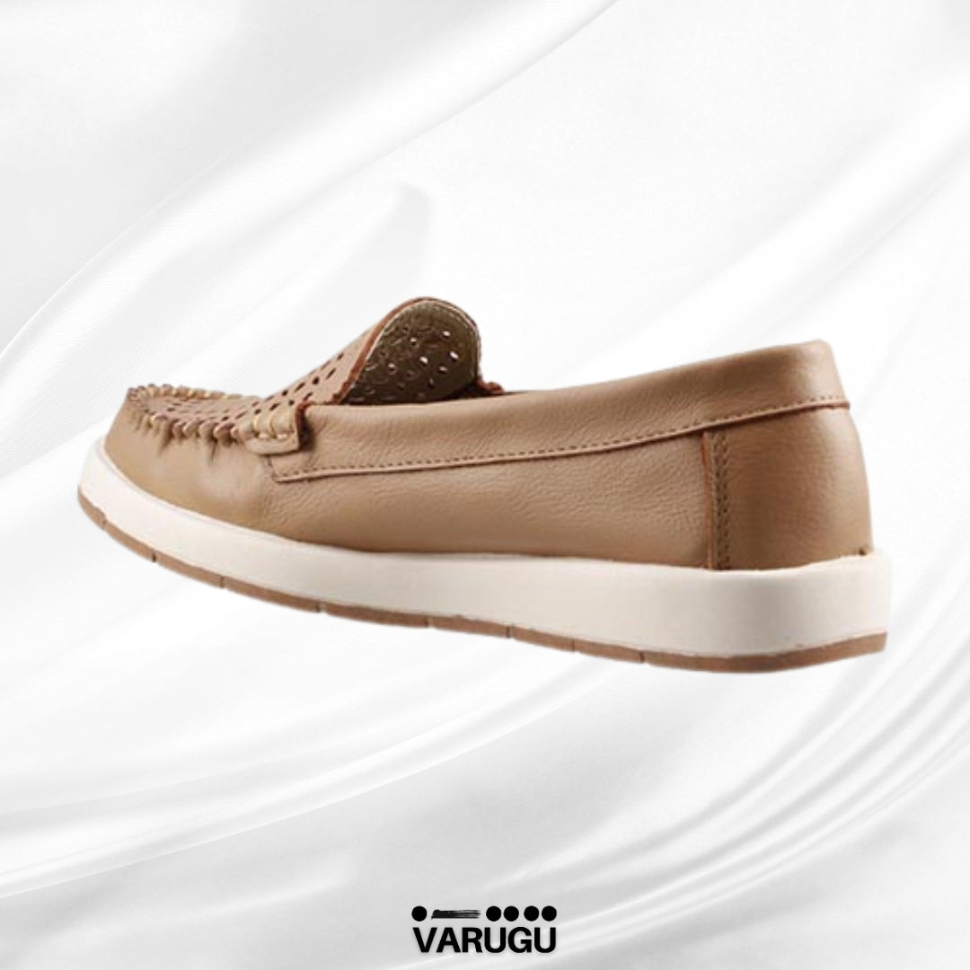 Mocasines ligeros color miel