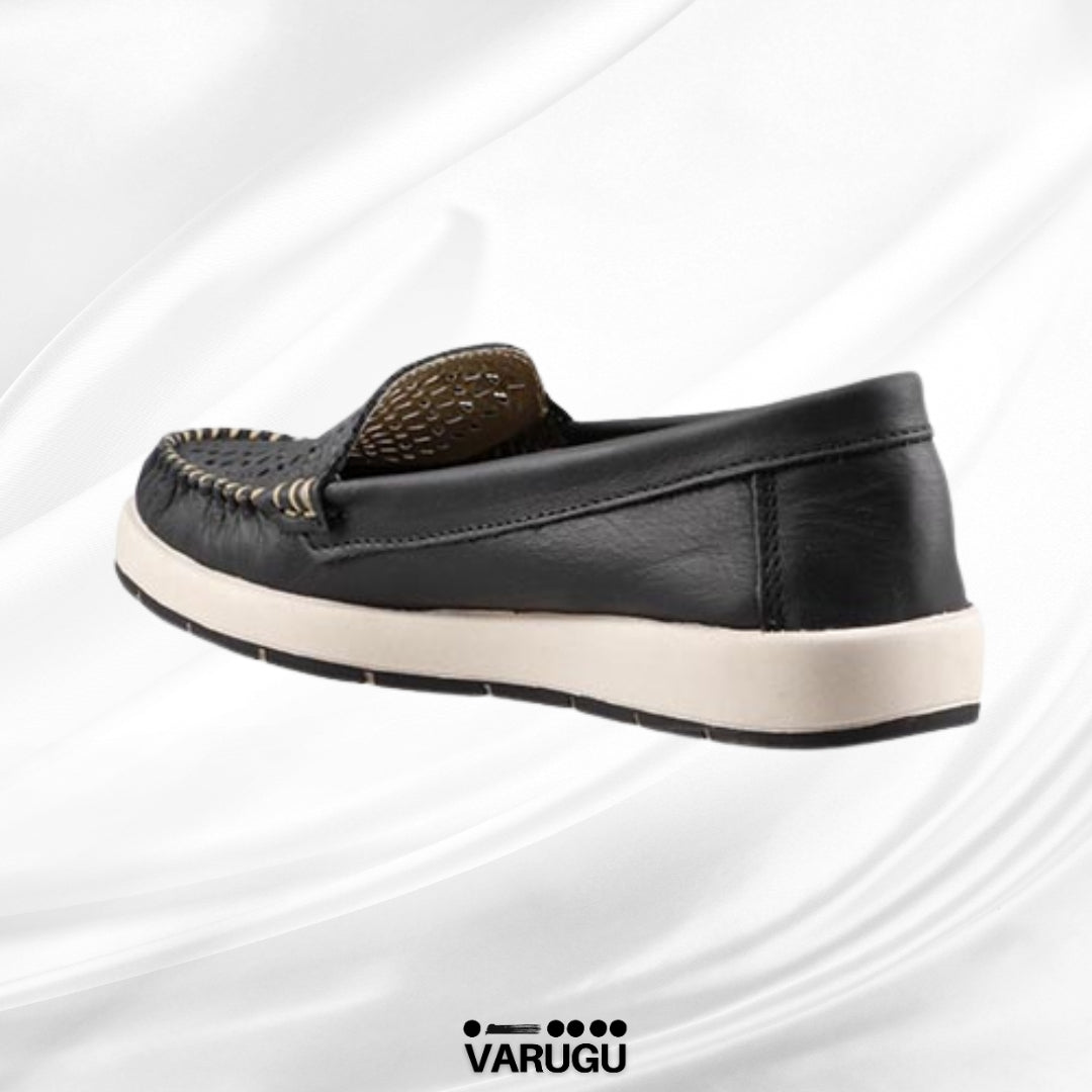 Mocasines casuales color negro