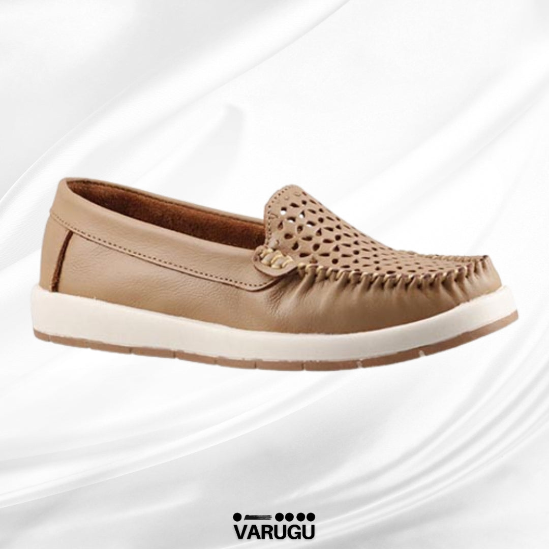 Mocasines ligeros color miel