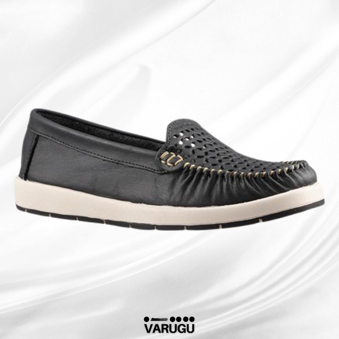 Mocasines casuales color negro