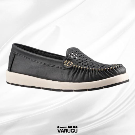 Mocasines casuales color negro