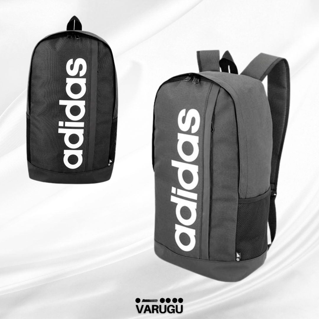 Mochila ADIDAS negra Unisex | Material original que contribuye al medio ambiente