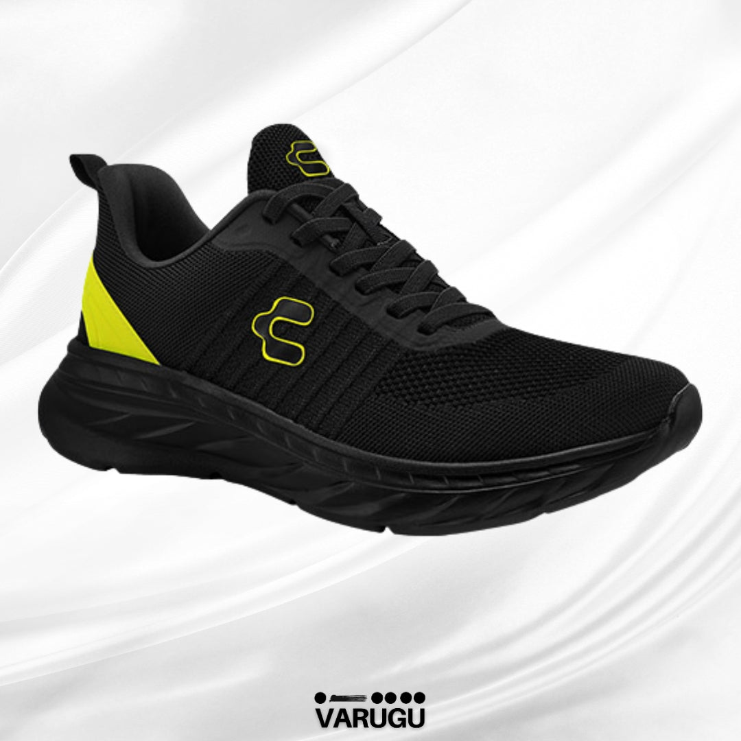 Tenis CHARLY negro con forro textil suave para hombre