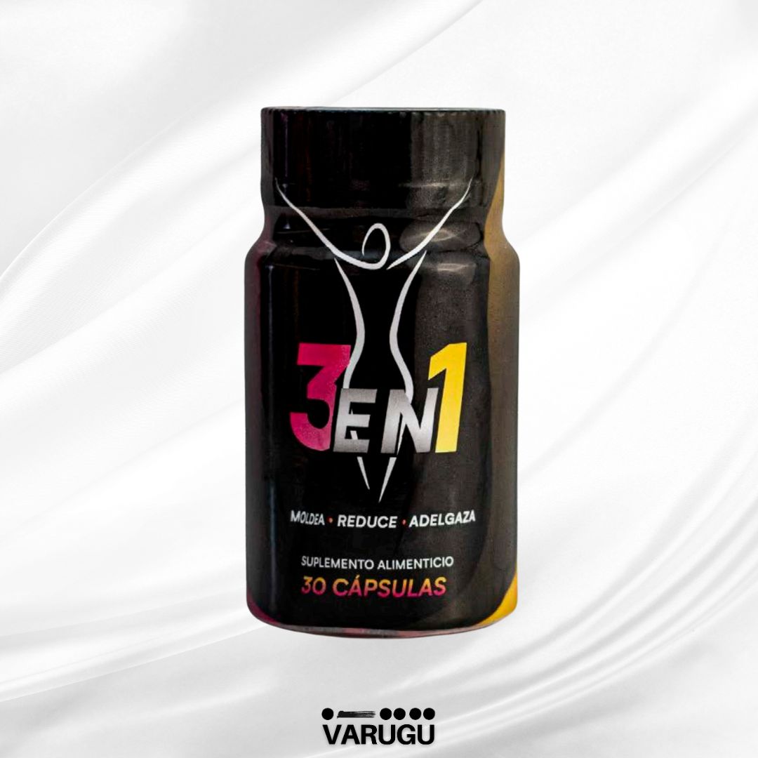 3 en 1 Fit Plus - Cápsulas para controlar los antojos y ansiedad