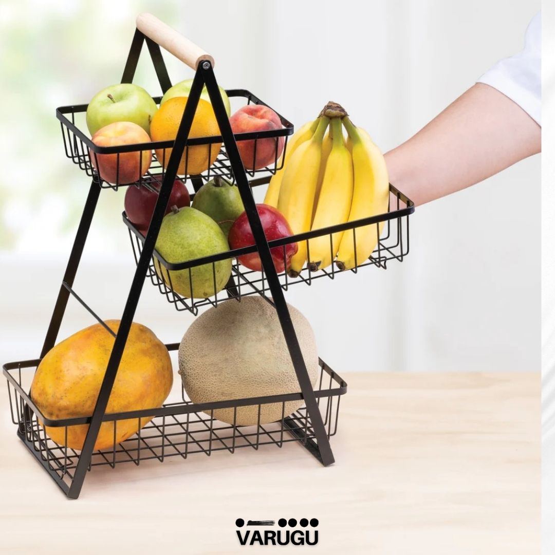 Frutero de 3 niveles | Canastillas desmontables