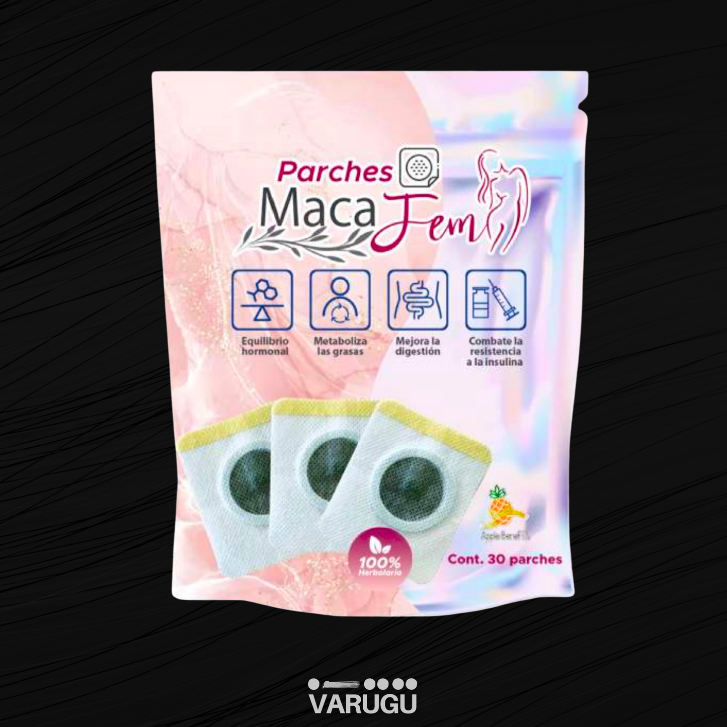 PARCHES MACAFEM💗Equilibrio hormonal | Estado de ánimo | Resistencia a la insulina | Digestión e inflamación