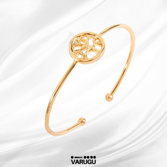 Pulsera Árbol de la Vida baño de oro