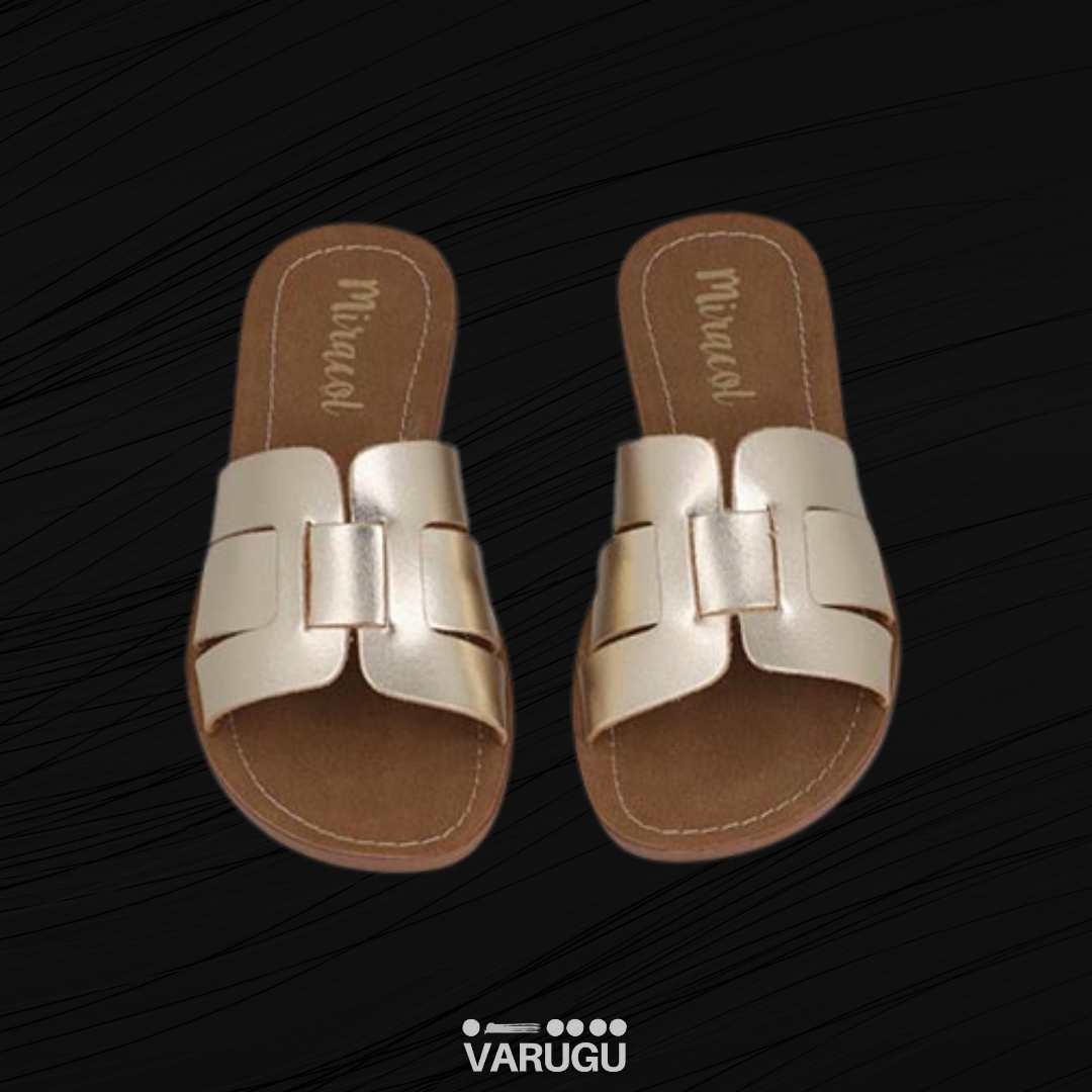 Sandalias casuales de moda para dama