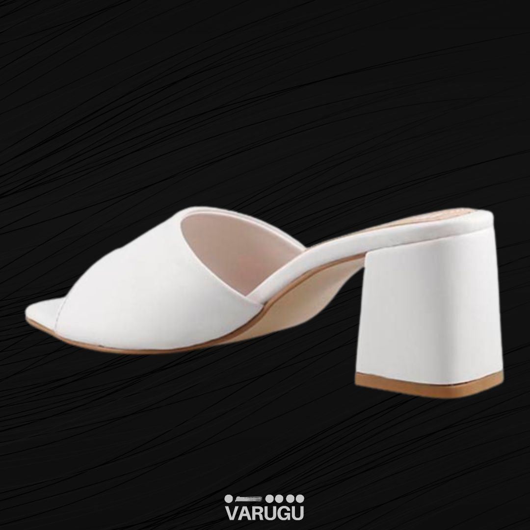 Sandalias de tacón grueso, cómodas y frescas