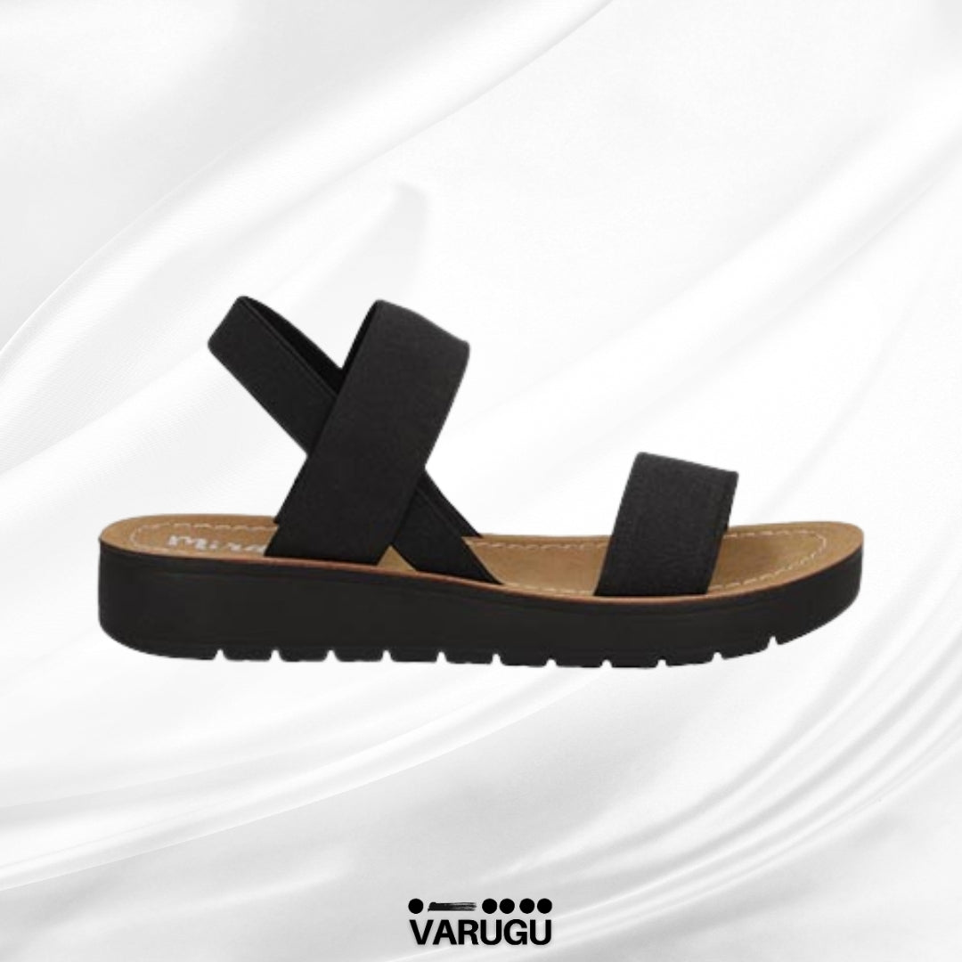 Sandalias casuales de elástico