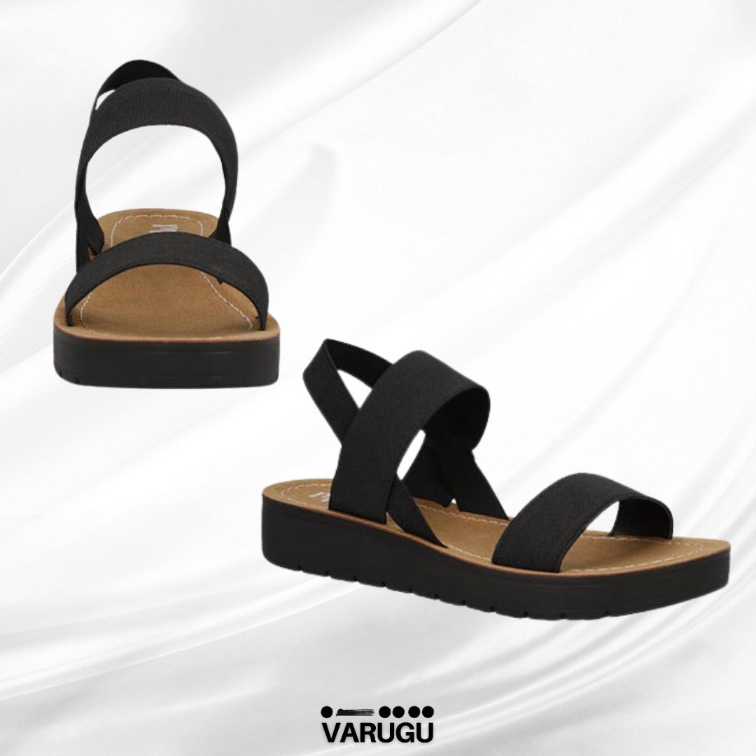 Sandalias casuales de elástico