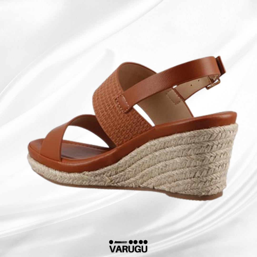 Sandalias cómodas y frescas color Tan