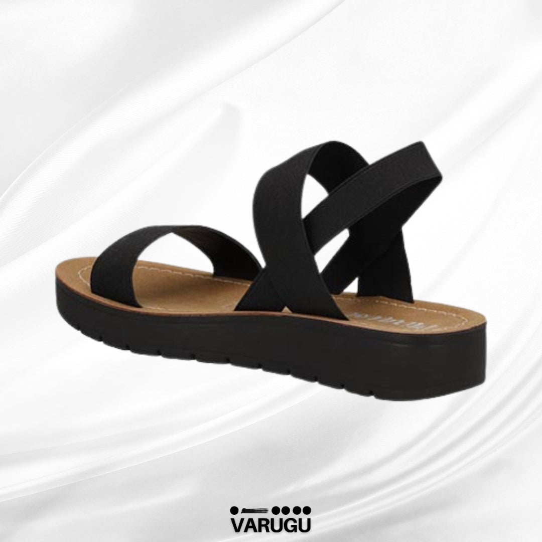 Sandalias casuales de elástico
