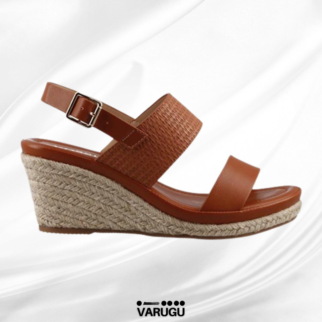 Sandalias cómodas y frescas color Tan