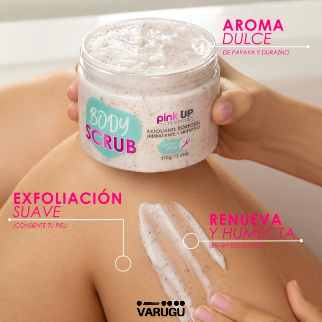 Exfoliante suave corporal Secret Wish - Pink Up