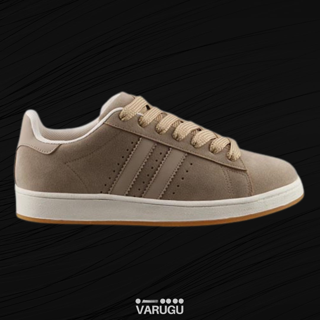 Tenis DEATH BEAR Dakar color camel con franjas para caballero