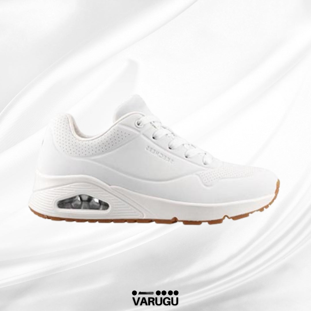 Tenis Skechers blancos de mujer