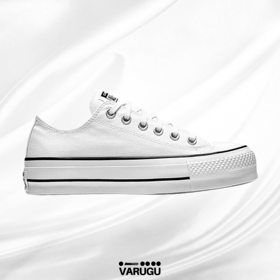 Tenis CONVERSE blancos mujer suela gruesa