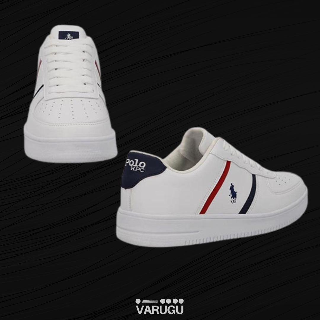 Tenis POLO HPC blancos para hombre