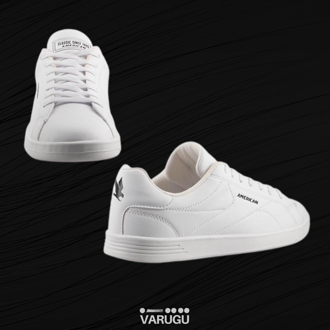 Tenis AMERICAN FIRE blancos para dama