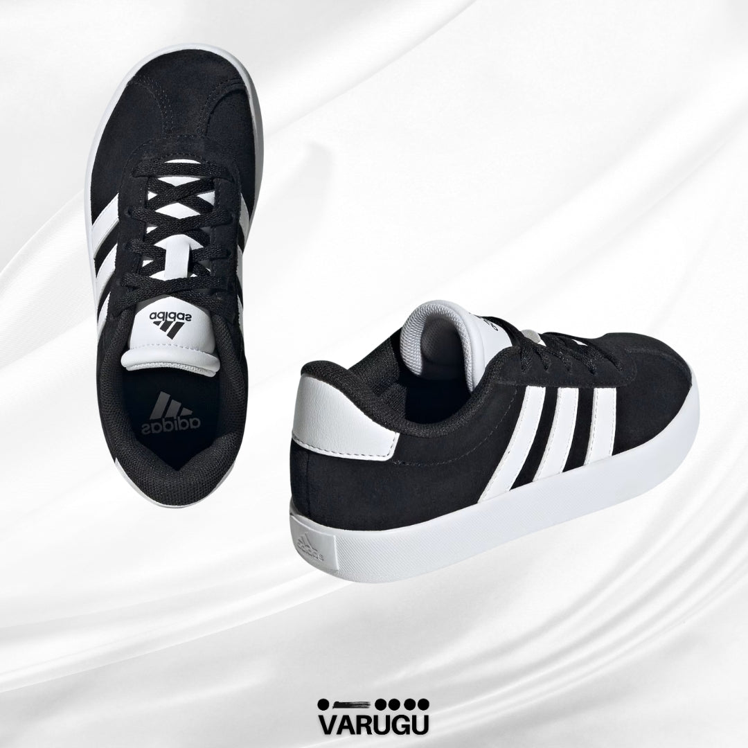 Tenis ADIDAS negros de piel para caballero