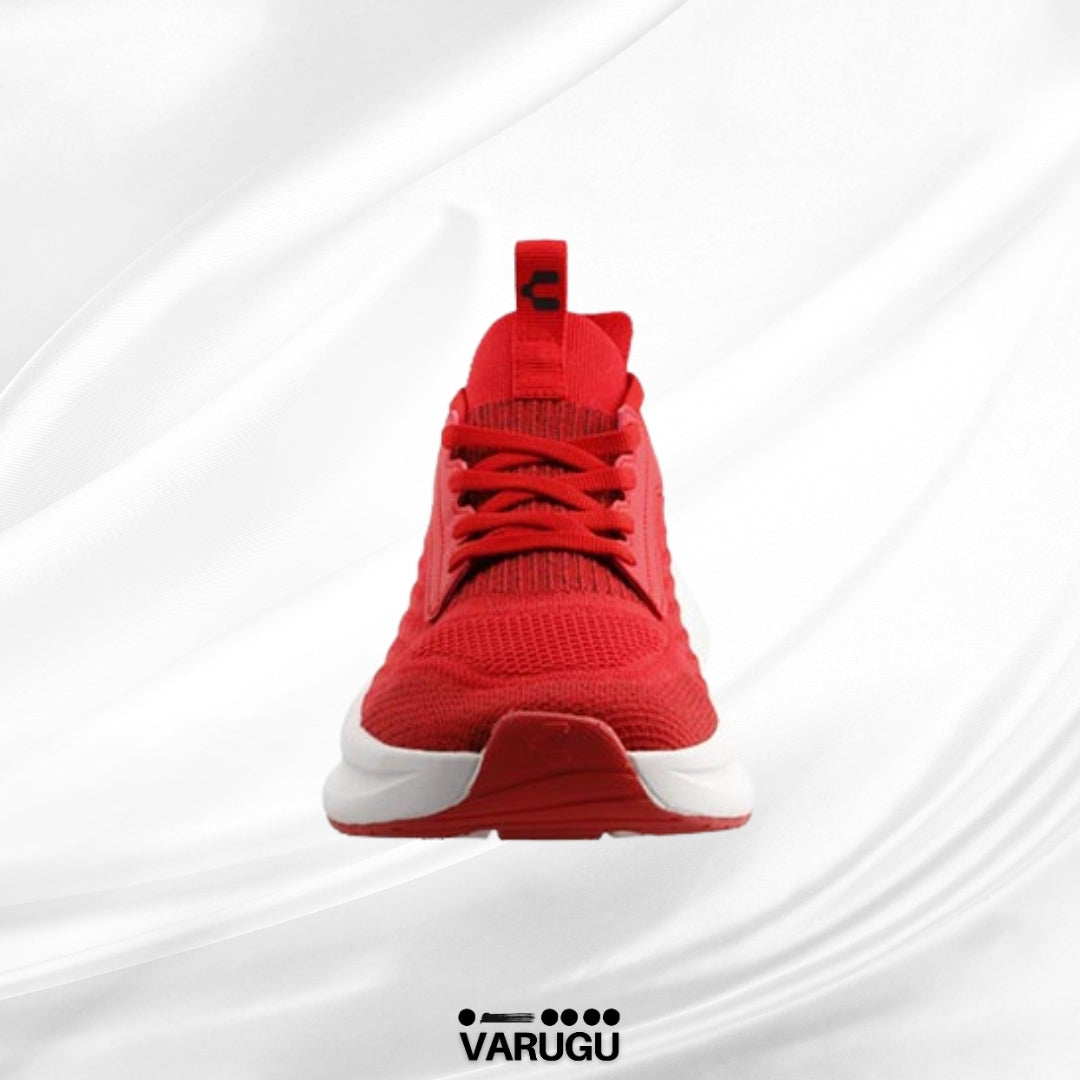 Tenis CHARLY color rojo con suela suave y flexible para caballero
