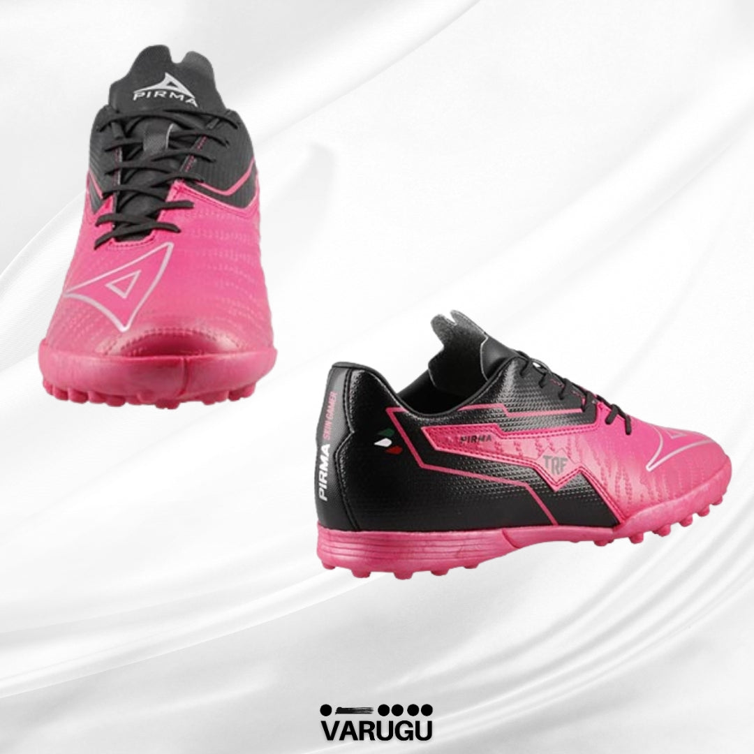 Tacos de Fútbol PIRMA magenta para caballero