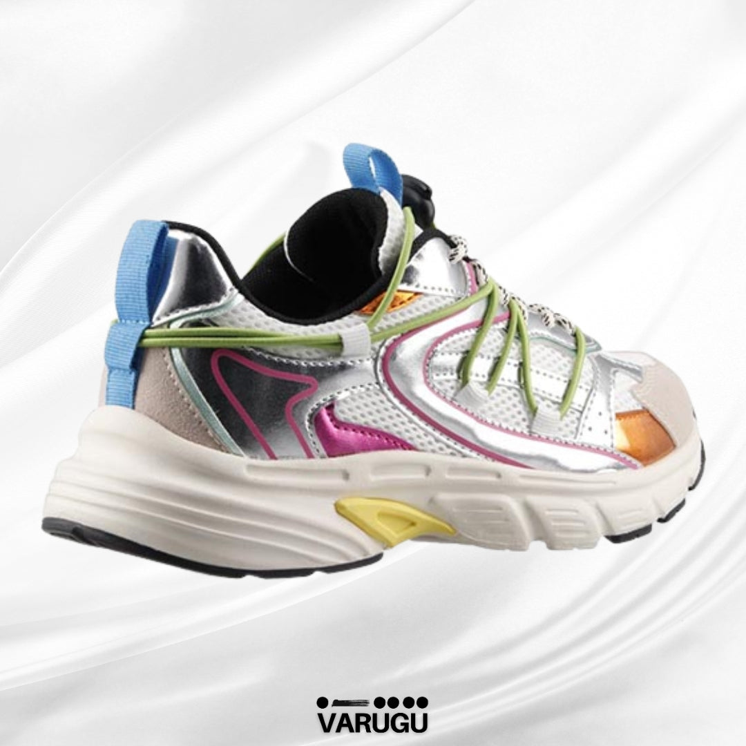 Tenis colores de mujer agujetas