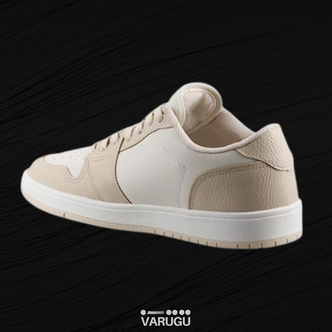 Tenis cómodos beige para dama
