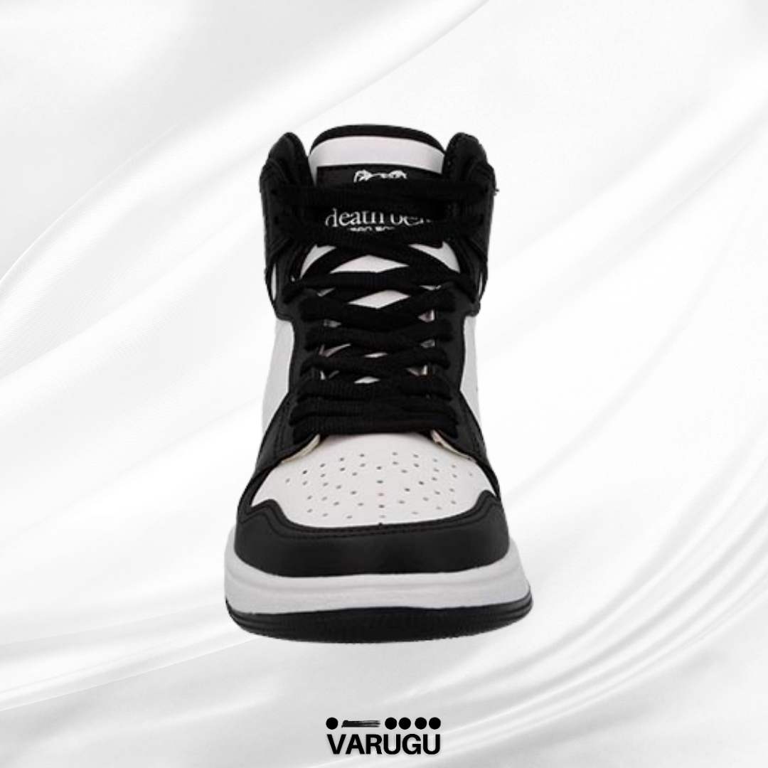 Tenis blancos con negro para dama urbano