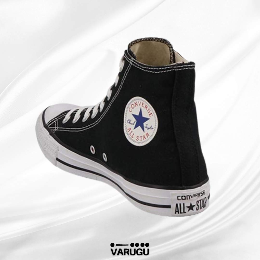 Tenis CONVERSE tipo botín negros de mujer